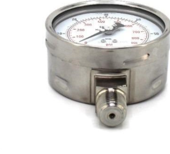 پرشر گیج تمام استیل ویکا صفحه ۱۰ سانت ۰–۶۰ بار – WIKA Stainless Steel Pressure Gauge 100 mm
