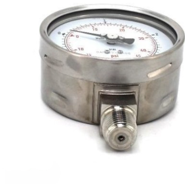 پرشر گیج تمام استیل ویکا صفحه ۱۰ سانت ۰–۶۰۰ بار – WIKA Pressure Gauge