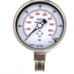 پرشر گیج تمام استیل ویکا صفحه ۱۰ سانت ۰–۶۰۰ بار – WIKA Pressure Gauge