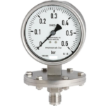 پرشر گیج روغنی تمام استیل ویکا مدل 433.50 صفحه ۱۰ سانت ۴ بار – WIKA Liquid-Filled Pressure Gauge