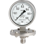 پرشر گیج روغنی تمام استیل ویکا مدل 432.50 صفحه ۱۰ سانت ۲۵ بار – WIKA Liquid-Filled Pressure Gauge