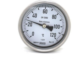ترمومتر دما تلسکوپی تمام استیل ویکا رنج ۰–۱۲۰ درجه دنباله ۴۰ سانت – WIKA Telescopic Thermometer
