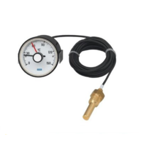 گیج دما قطع‌کن‌دار (ترموستات) ویکا صفحه ۶ سانتی‌متر – WIKA Thermostat Temperature Gauge 60 mm