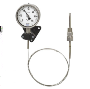 گیج دما گازی تمام استیل ویکا مدل F73.100 صفحه ۱۰۰ میلی‌متر – WIKA Gas-Actuated Thermometer F73.100