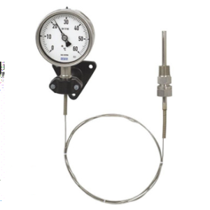 گیج دما گازی تمام استیل ویکا مدل F73.100 صفحه ۱۰۰ میلی‌متر – WIKA Gas-Actuated Thermometer F73.100