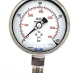 گیج فشار تمام استیل ویکا مدل 232.50.100 صفحه ۱۰ سانت ۴۰۰ بار – WIKA Pressure Gauge
