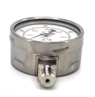 گیج فشار تمام استیل ویکا مدل 232.50.100 صفحه ۱۰ سانت ۴۰۰ بار – WIKA Pressure Gauge