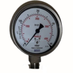 گیج فشار تمام استیل ویکا مدل 232.50.100 صفحه ۱۰ سانت ۶۰۰ میلی‌بار – WIKA Pressure Gauge