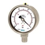 گیج فشار تمام استیل ویکا وکیوم صفحه ۱۰ سانت رنج ۰ تا ۱- بار – WIKA Vacuum Pressure Gauge