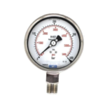 گیج فشار ویکا مدل 212.20.63 صفحه ۶ سانت ۴۰ بار استیل برنجی – WIKA Pressure Gauge