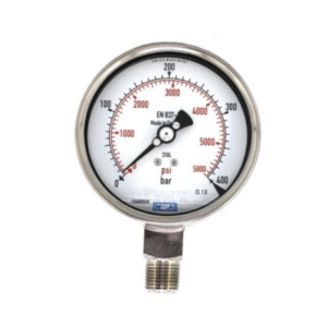 گیج فشار ویکا مدل 212.20.63 صفحه ۶ سانت ۴۰ بار استیل برنجی – WIKA Pressure Gauge