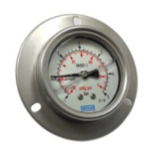گیج فشار ویکا مدل افقی صفحه ۶ سانت با رزوه برنجی – WIKA Horizontal Pressure Gauge 63 mm Brass Connection