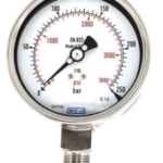 مانومتر تمام استیل ویکا صفحه ۱۰ سانت ۰–۲۵۰ بار – WIKA 100 mm Stainless Steel Pressure Gauge