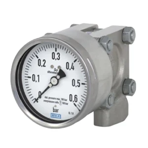گیج فشار تفاضلی تمام استیل ویکا – WIKA Differential Pressure Gauge Stainless Steel
