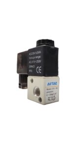 شیر برقی پنوماتیک 2-3 سایز 1/8 کبریتی مدل 3V1-06
