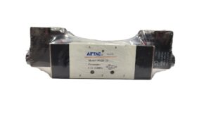 شیر برقی پنوماتیک دو بوبین 2-5 سایز 1/2 مدل 4V420-15