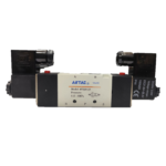 شیر برقی پنوماتیک دو بوبین 2-5 سایز 3/8 مدل 4V320-10